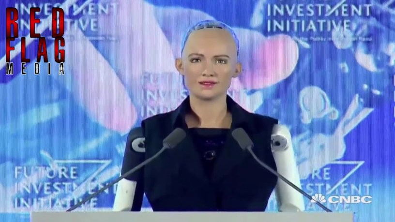 1ST ROBOT CITIZEN - Transhumanism 2017